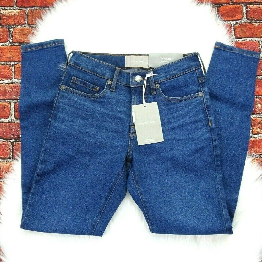 EVERLANE Skinny Jeans The Authentic Stretch Crop